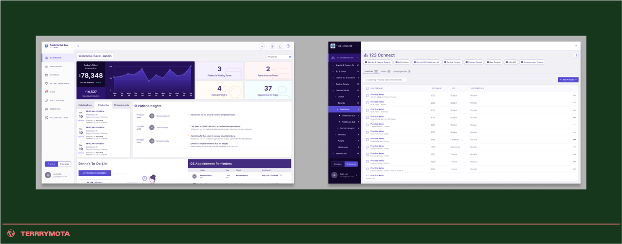 Switching from Practice Mode to Enterprise Management mode
